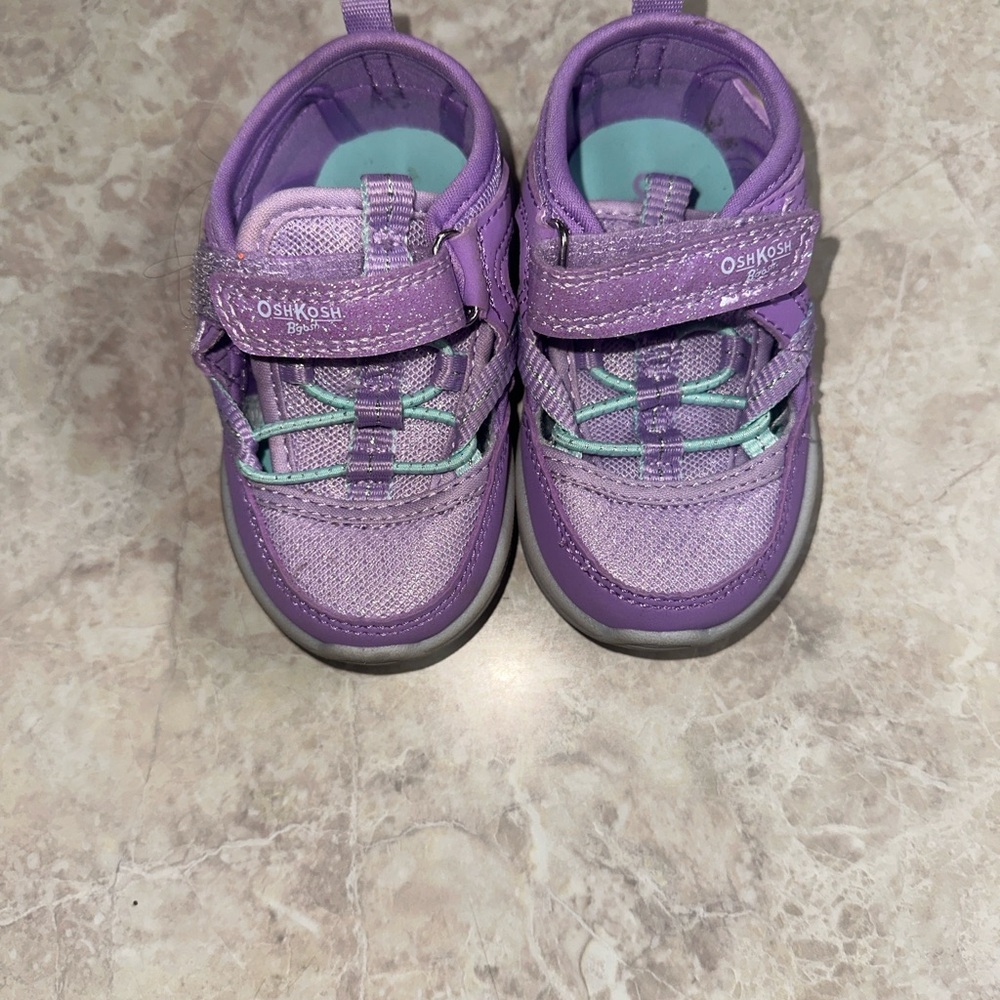 OshKosh B'gosh Lavender Kids Sneakers